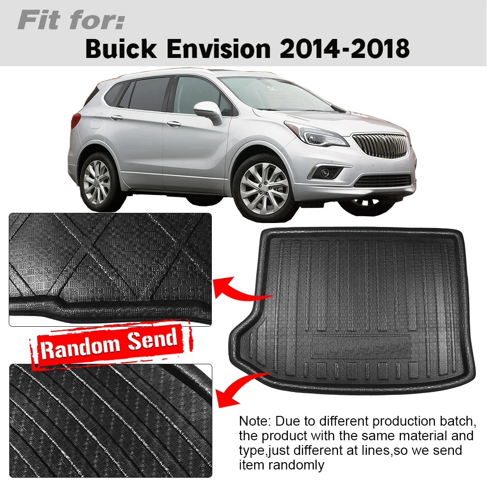 Buildreamen2 для Buick Envision автомобильный коврик багажника подкладка грузового пола