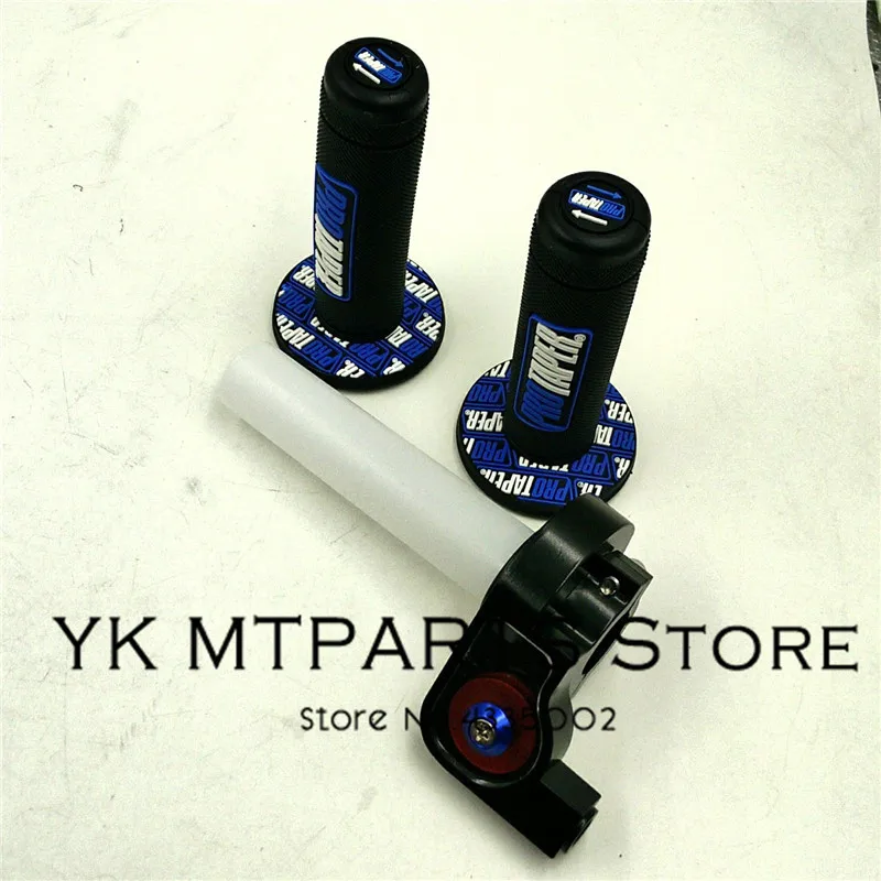 Мотоцикл Запчасти protape Grips Settle & twist газовая Ручка Дроссельной заслонки Dirt Pit Bikes