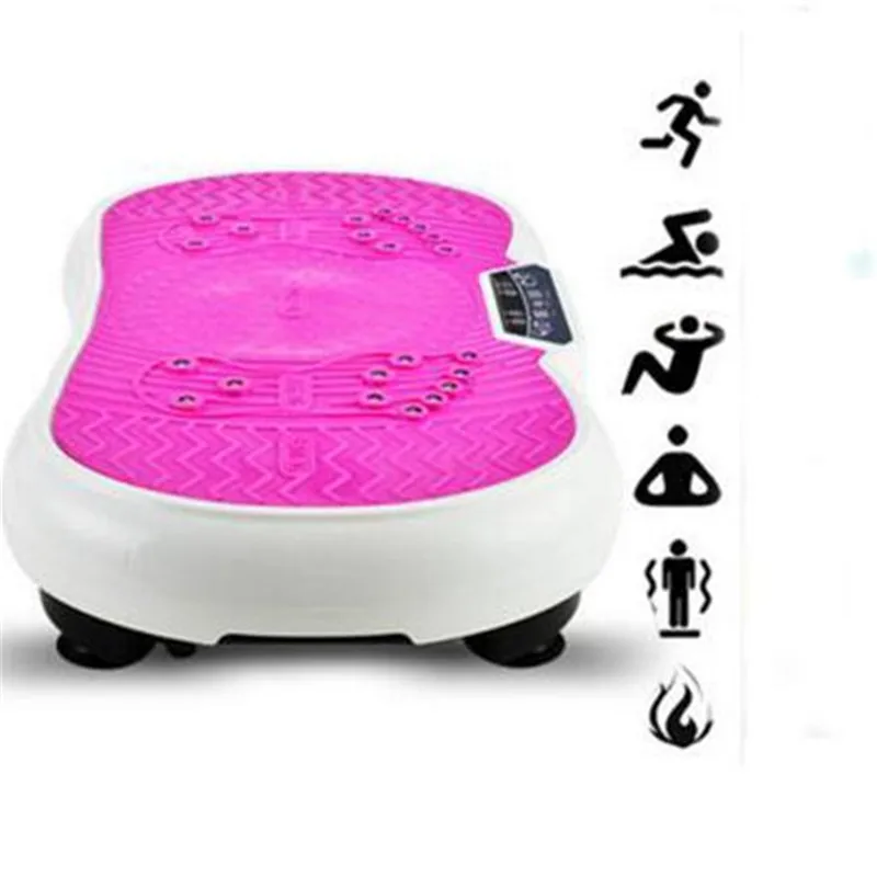 Crazy Fit Massage Vibration Plate Body Shaper Exercise Machine Vibro Fitness Massager Vibrationsplatte Vibrator Slimming Device |
