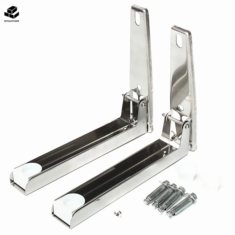 Складная рама из нержавеющей стали для микроволновой печи|stainless steel wall bracket|steel shelf
