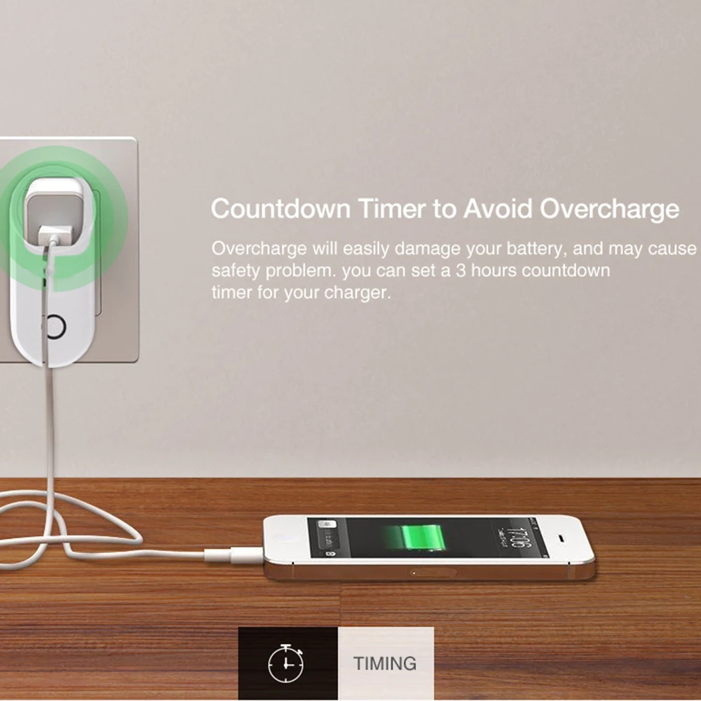 Смарт розетки Timethinker Ewelink Wi Fi штепсельная вилка стандарта США ЕС Великобритании