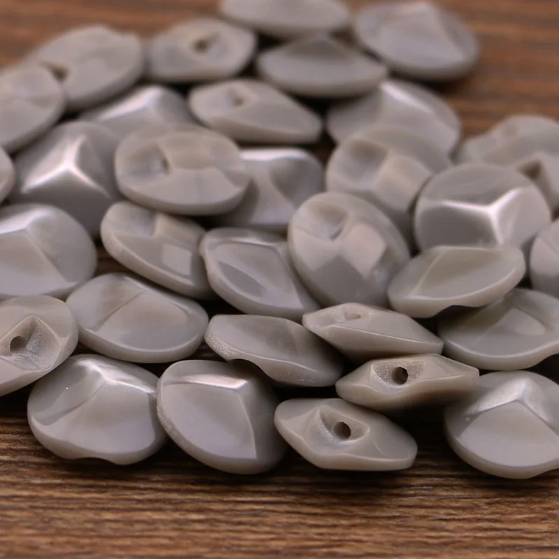 10 PCS 13mm 10 шт. смолы Кнопка клип круглый микс два отверстия подходит для одежды сумка Аксессуары - Цвет: 10 PCS 13mm