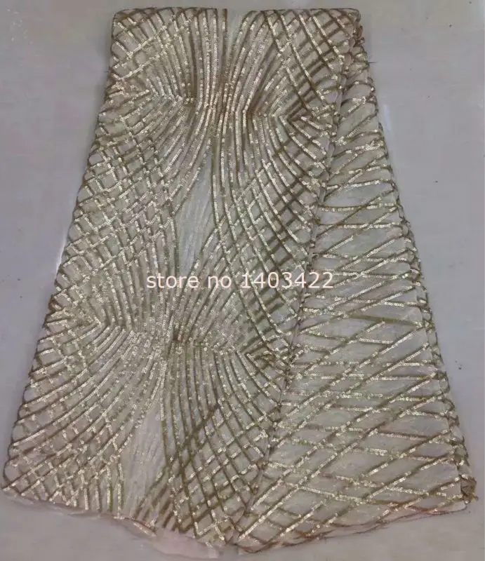 Tulle Net Lace Fabric Newest African French For Wedding Dress High Quality Nigerian fabrics for party 5Y/Lot ST631 | Дом и сад