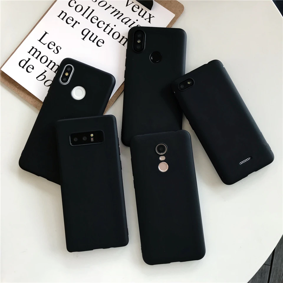 Матовый черный чехол для Huawei P20 Pro P30 Lite Mate 20 Nova 4 3 Honor 10i 10 9 8 7A 8A 8X 7C 8C Y6 2019 чехлы