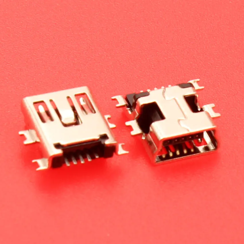 USB коннектор cltgxdd с разъемом для зарядки 5 контактов 180 градусов|Соединители| |