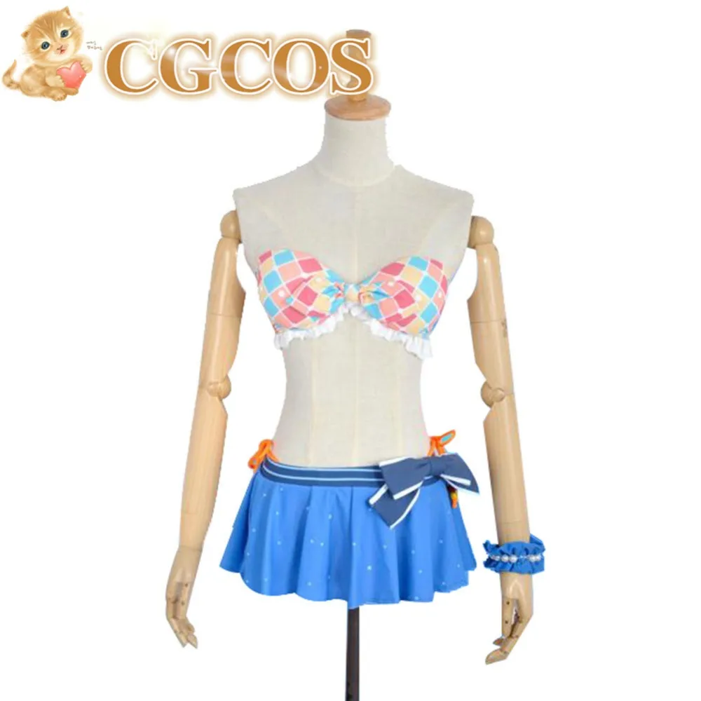 CGCOS Бесплатная доставка Косплей Костюм любовь Live! Хонока Косака Купальник Новый в