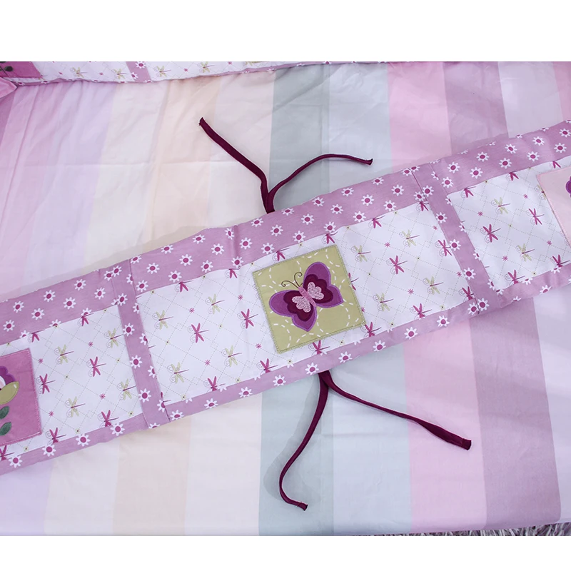 Комплект постельного белья для новорожденных хлопковая детская кроватка с