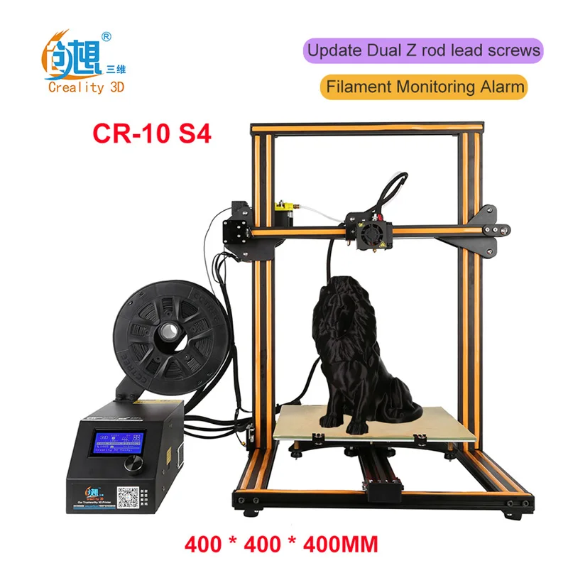Двойной ведущих Шурупы стержень creality 3D cr-10 серии 3D-принтеры с нити Мониторы