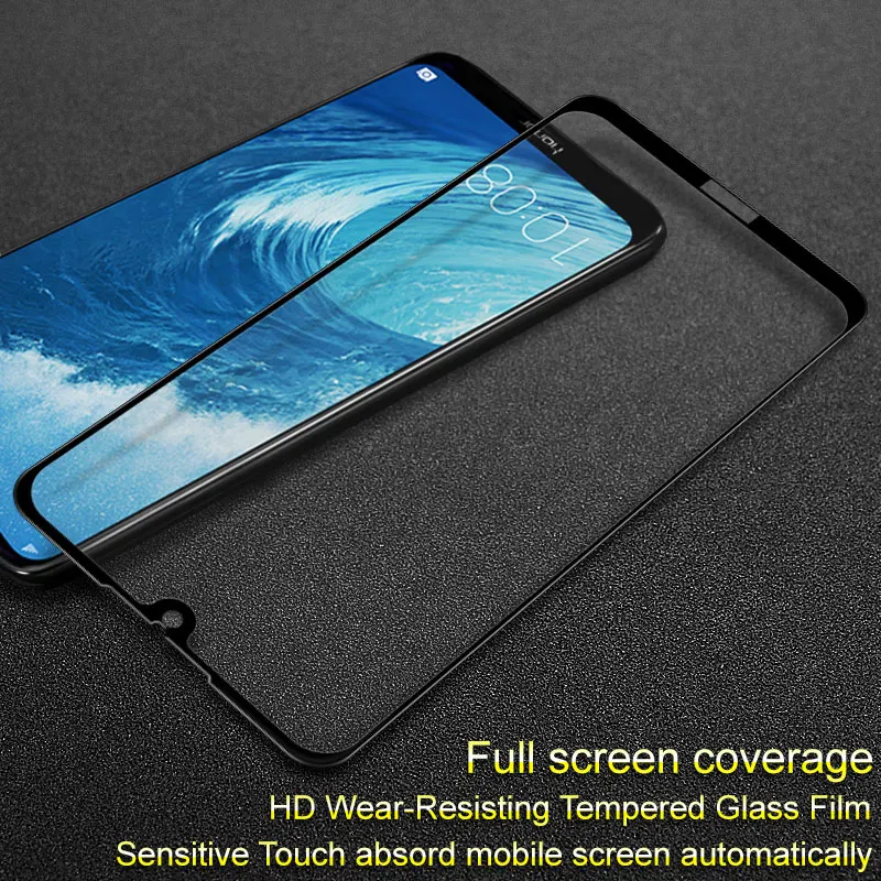 Закаленное стекло для huawei honor 8x полное покрытие протектор экрана Max стандартная