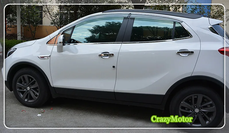 Для Vauxhall Opel Mokka 2013 2019 оконный козырек Vent Shades Защита от солнца и дождя дефлекторы