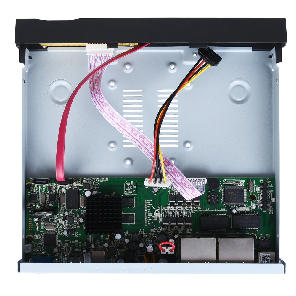 ENSTER Onvif PoE XMEYE NVR рекордер система 8CH 4CH поддержка 4MP 5MP H.265 сжатие IP камера смартфон