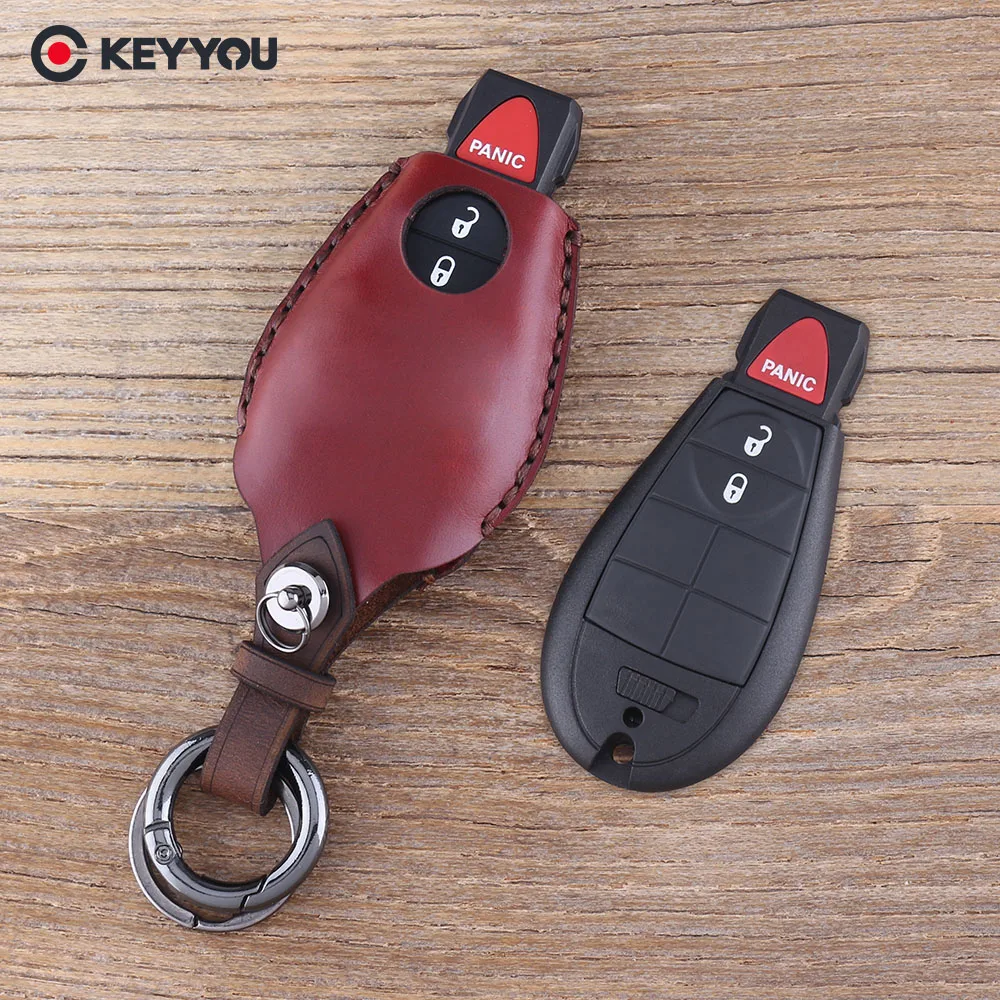 KEYYOU 3 кнопки автомобильный Корпус ключа для Chrysler 300 город и страна Dodge Challenger Charger