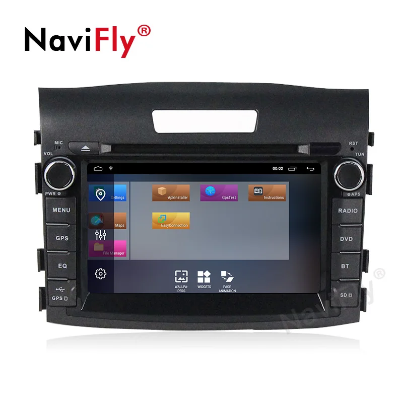 2din HD1024 * 600 Android 9 1 Автомобильный dvd Радио мультимедийный плеер для Honda CRV CR-V 2012 2013 2014