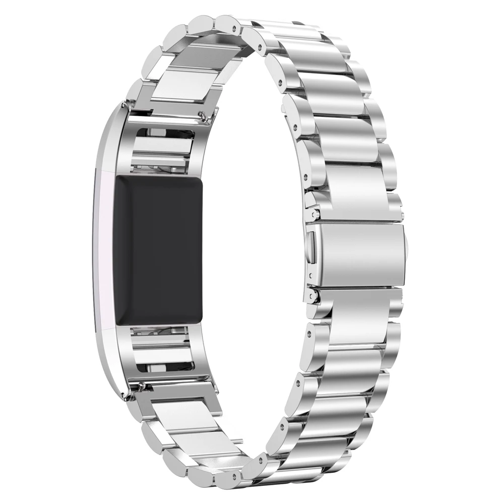 BEHUA металлический ремешок для Fitbit charge 2 Charge2 Band Correa Безвинтовой браслет из