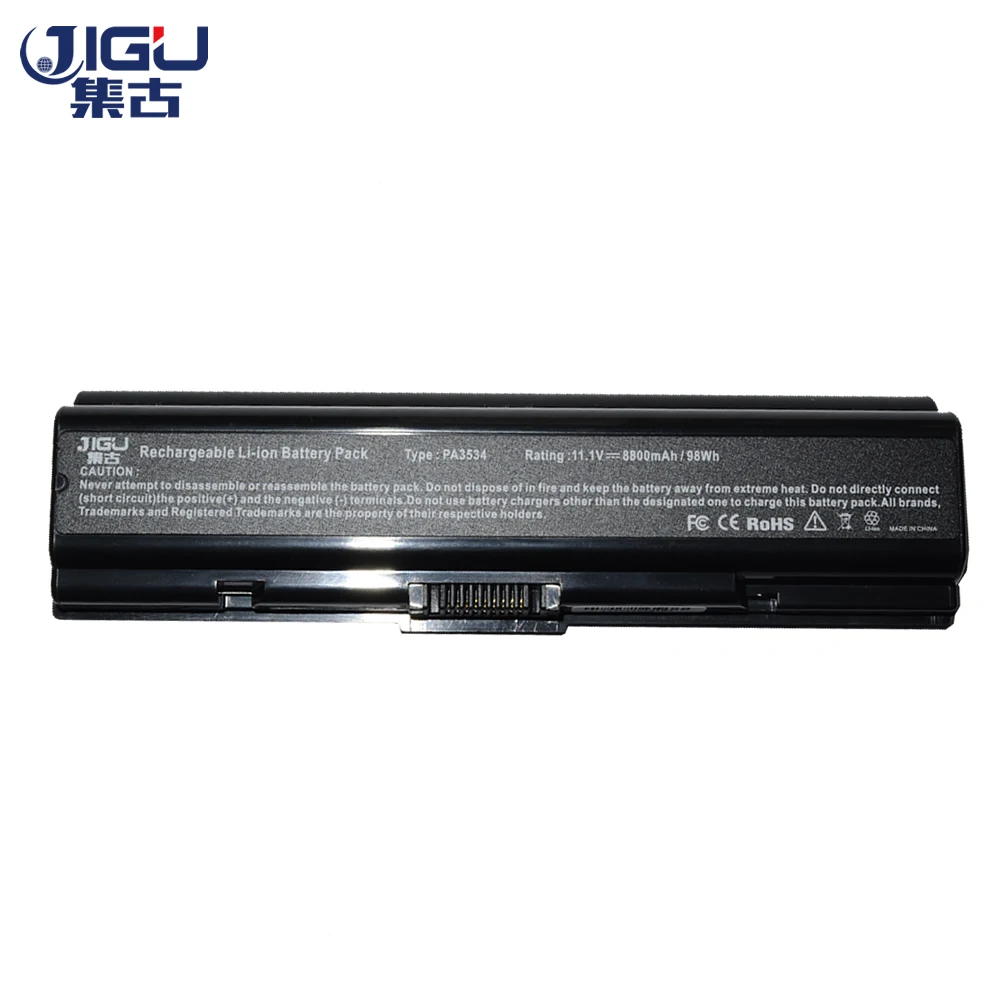 Черный ноутбук JIGU Taptop для TOSHIBA Satellite A350 A350D A355 A355D A500 A505 A505D L201 L203 L300 L300D L305 L305D L500 |
