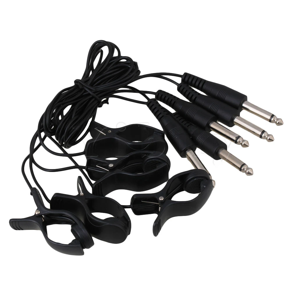 

Yibuy Acoustic Guitar Violin Pickup Clip Contact Microphone Pack of 5 Black