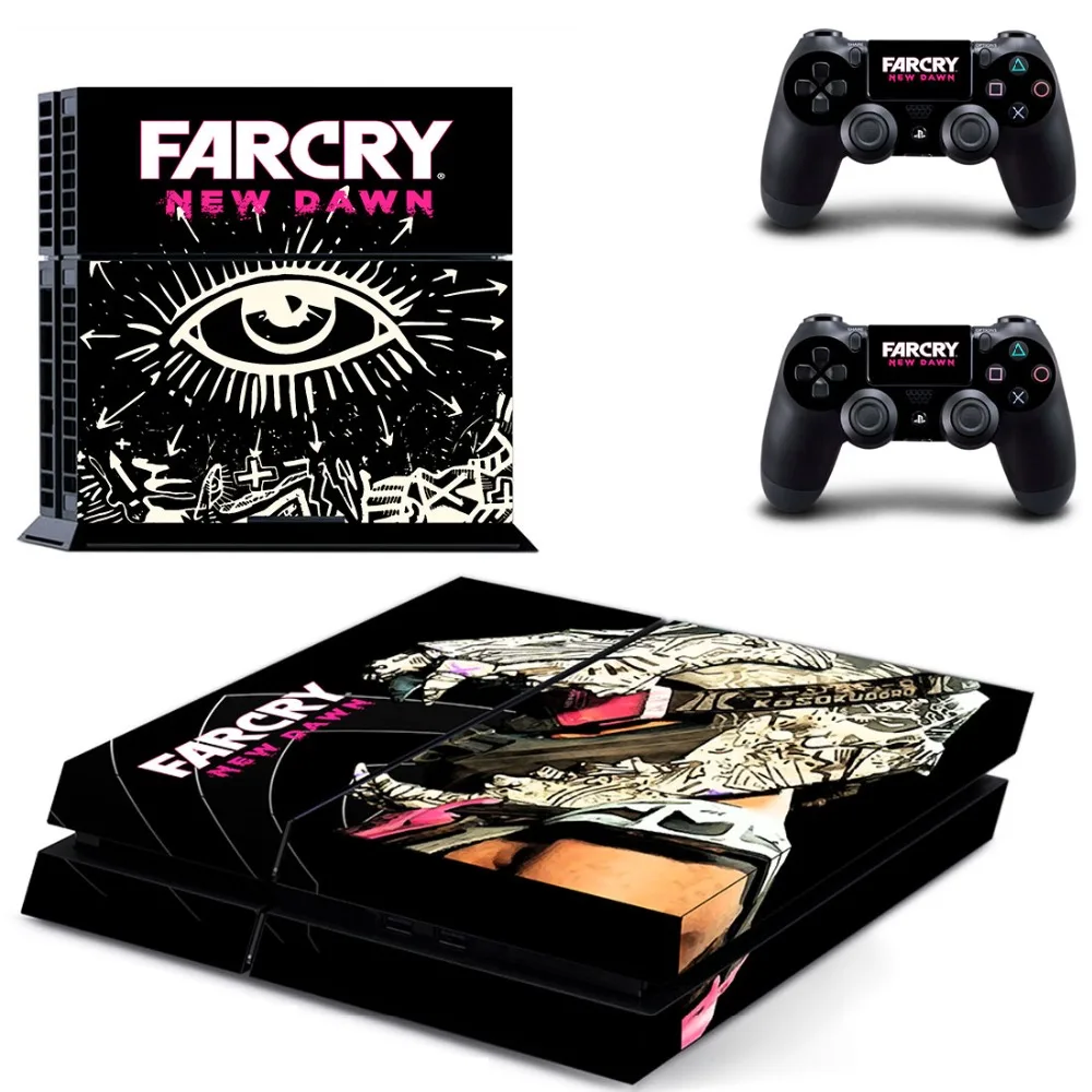Farcry Far Cry новый рассвет PS4 переводная картинка наклейка для Sony PlayStation 4 консоли и 2
