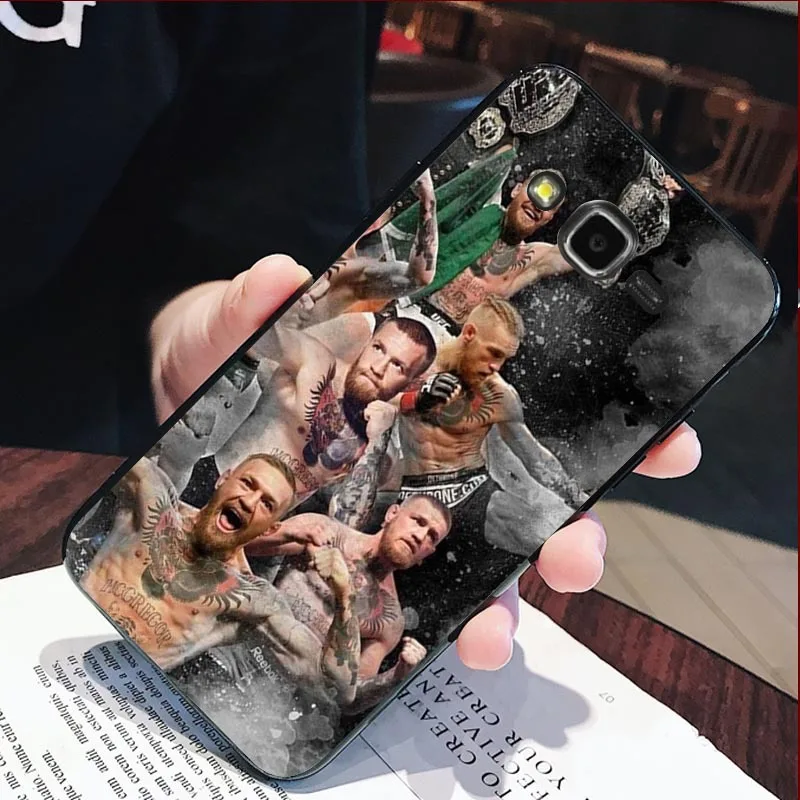 Aiboduo Конор Макгрегор Узор Жесткий чехол для телефона с рисунком в виде GALAXY J1 j3 j5 j7