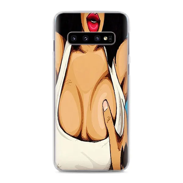04 Чехол для телефона Swag girls Muscle man body для samsung Galaxy S8 S9 S10 Plus S10e M10 M20 S6 S7 Edge, жесткий чехол-накладка - Цвет: 04