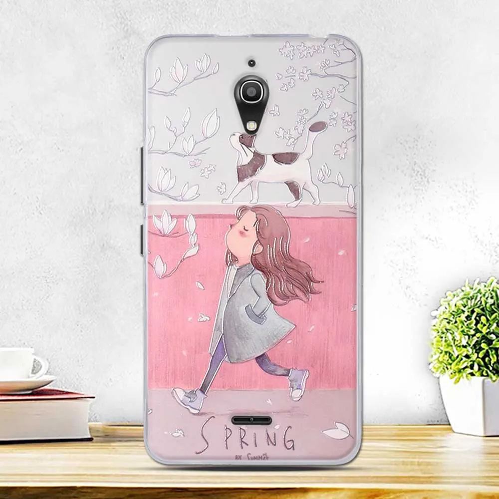 3D рельефный чехол для Alcatel A2 XL 8050D Fundas Мягкий ТПУ силиконовый роскошный защитный