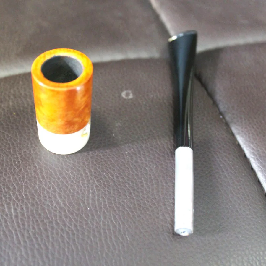 1 шт. натуральная итальянская прямая мини деревянная курительная трубка ручной