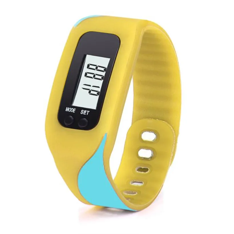 2018 High Quality Fashion Digital LCD Pedometer Run Step Walking Distance Calorie Counter Watch Bracelet relogio masculino | Наручные