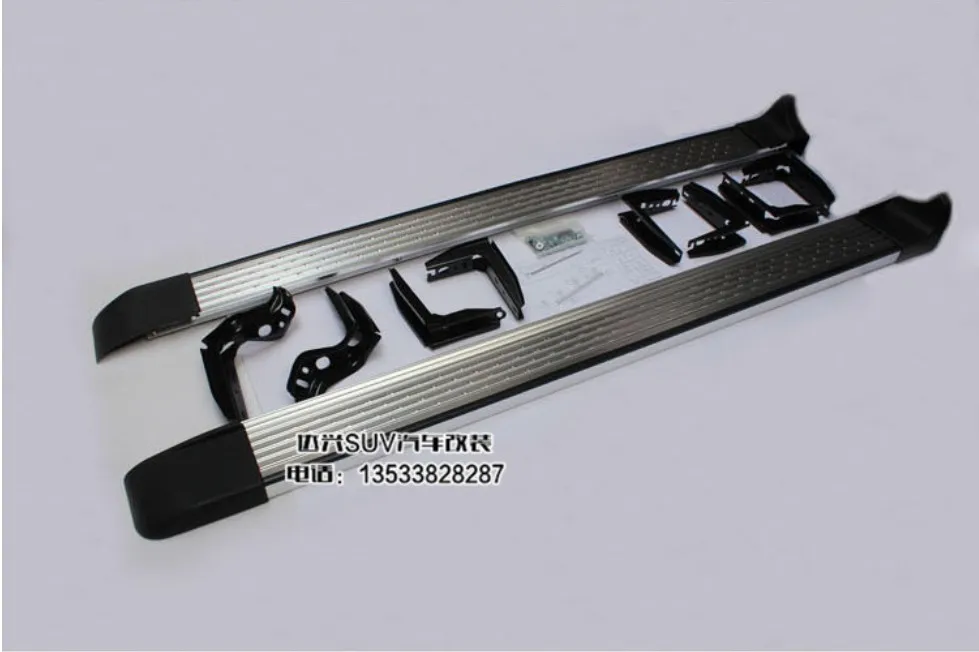 Подножки для Toyota Land Cruiser 100 1998 2007 боковые ступенчатые педали подножки Nerf