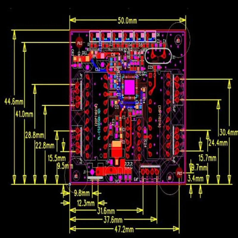 OEM мини-модуль дизайн коммутатора ethernet схема для модуль 10/100 Мбит/с 5/8 порт PCBA плата