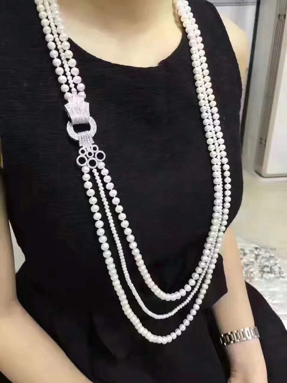 DIY Jewelry аксессуары микро декор Цепочки и ожерелья кнопка застежка|Ювелирная