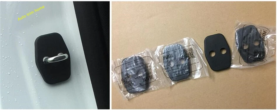 Пластиковая защелка дверного замка Защитная крышка отделка 4 шт./компл. подходит