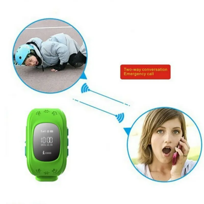 

High Quality Kids Smart Watch SOS Function Q50 Kids GPS Watch
