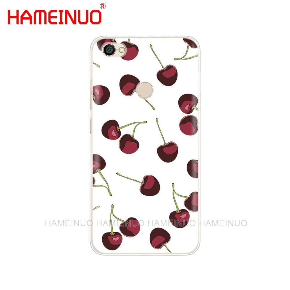 Чехол для телефона HAMEINUO с рисунком фруктов вишни клубники Xiaomi redmi 5 4 1 1s 2 3 3s pro PLUS note