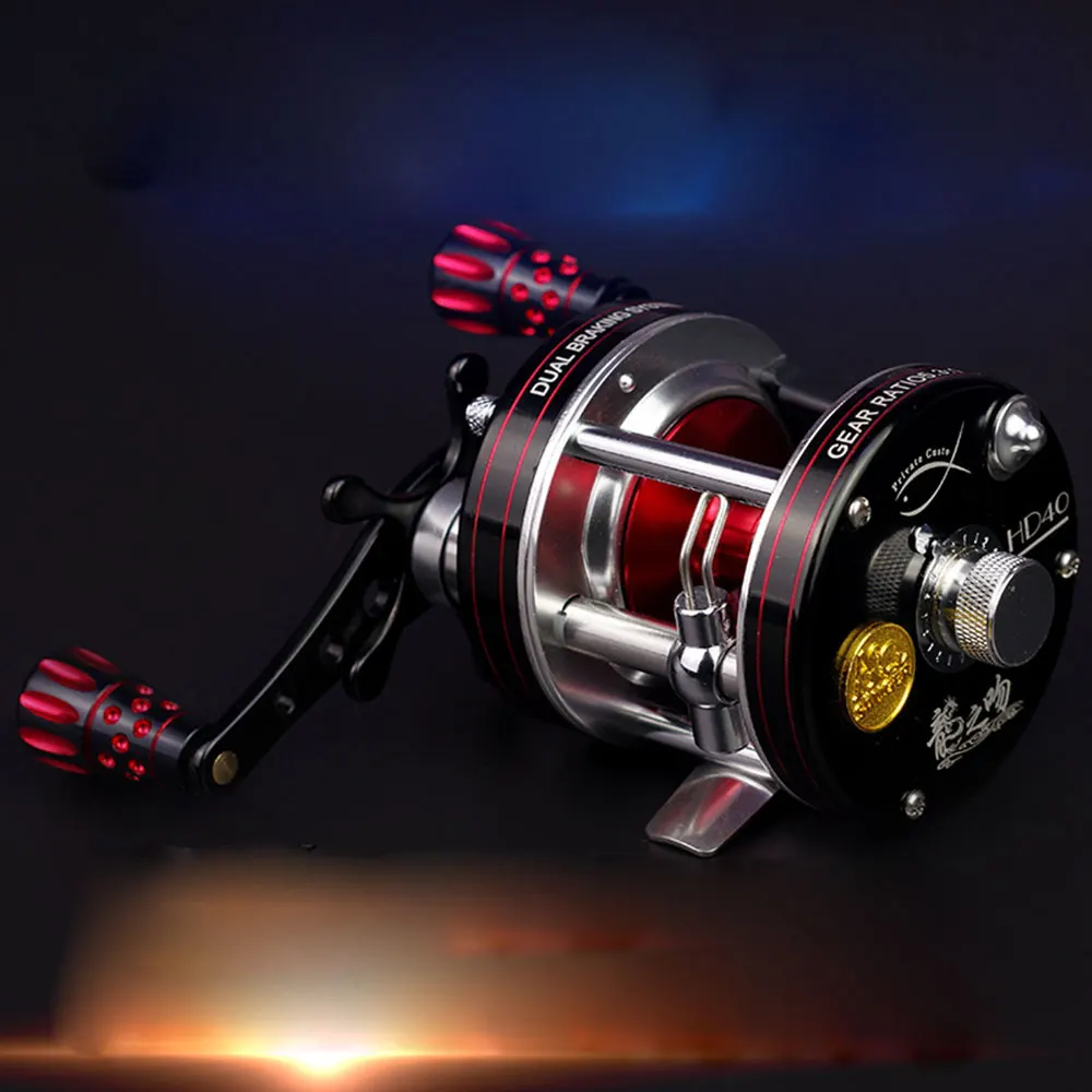 All-metal bait reel 8 brakes Right Left Hand Bait Casting Fishing Reel 6+1BB 5.3:1 305g Baitcasting Reel High-strength body