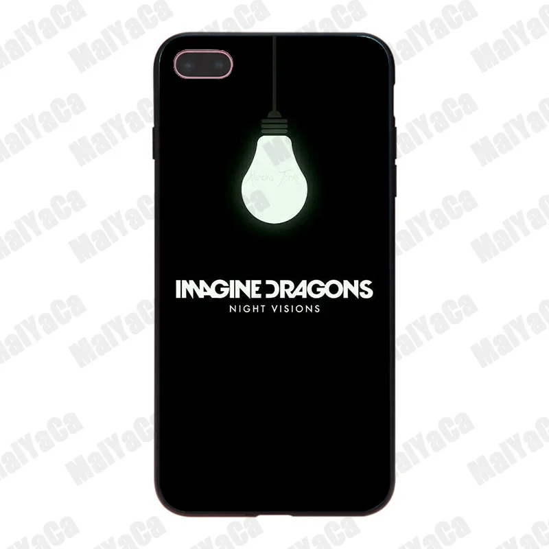 Чехол для телефона MaiYaCa imagine dragons night music Diy с красочным принтом iPhone 8 7 6 6S Plus X 10 5 5S SE