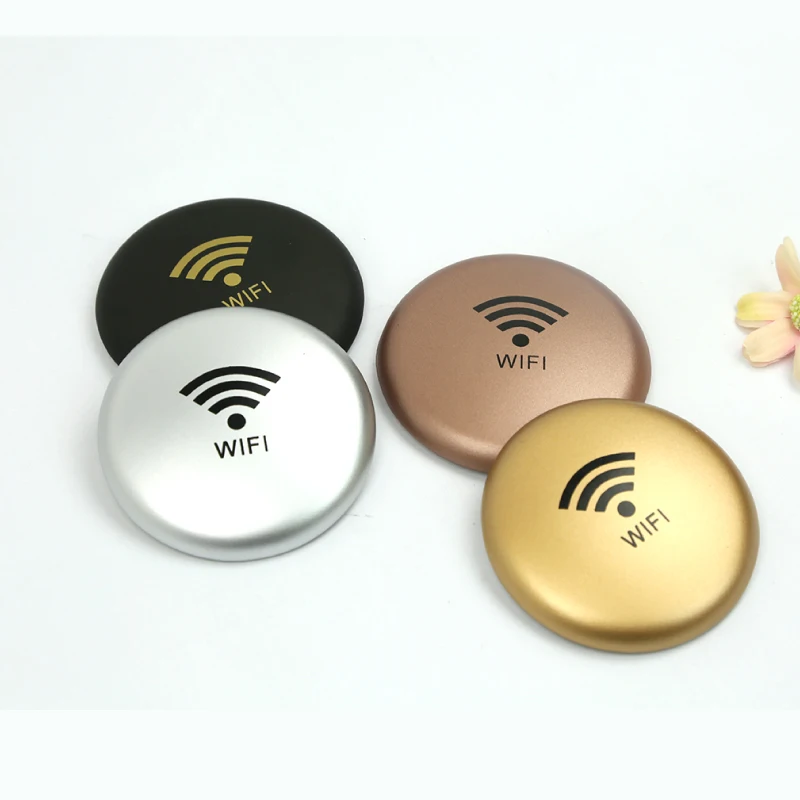 3D Wifi Sinage наклейки на стену интернет теплый знак напоминания креативный значок