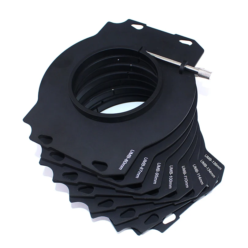 LanParte матовый бокс объектива Зажим адаптер 80 мм для анаморфного премиум-объектив