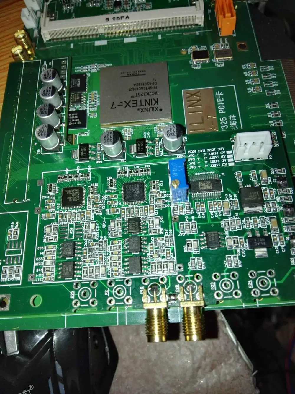 Для Xilinx kintex-7 PCIE FPGA высокоскоростная карта сбора данных | Компьютеры и офис