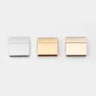 Магнитная застежка для плоского кожаного шнура 20 мм, концевой разъем для браслетов сделай сам, комплектующие для изготовления ювелирных изделий, 2 шт.