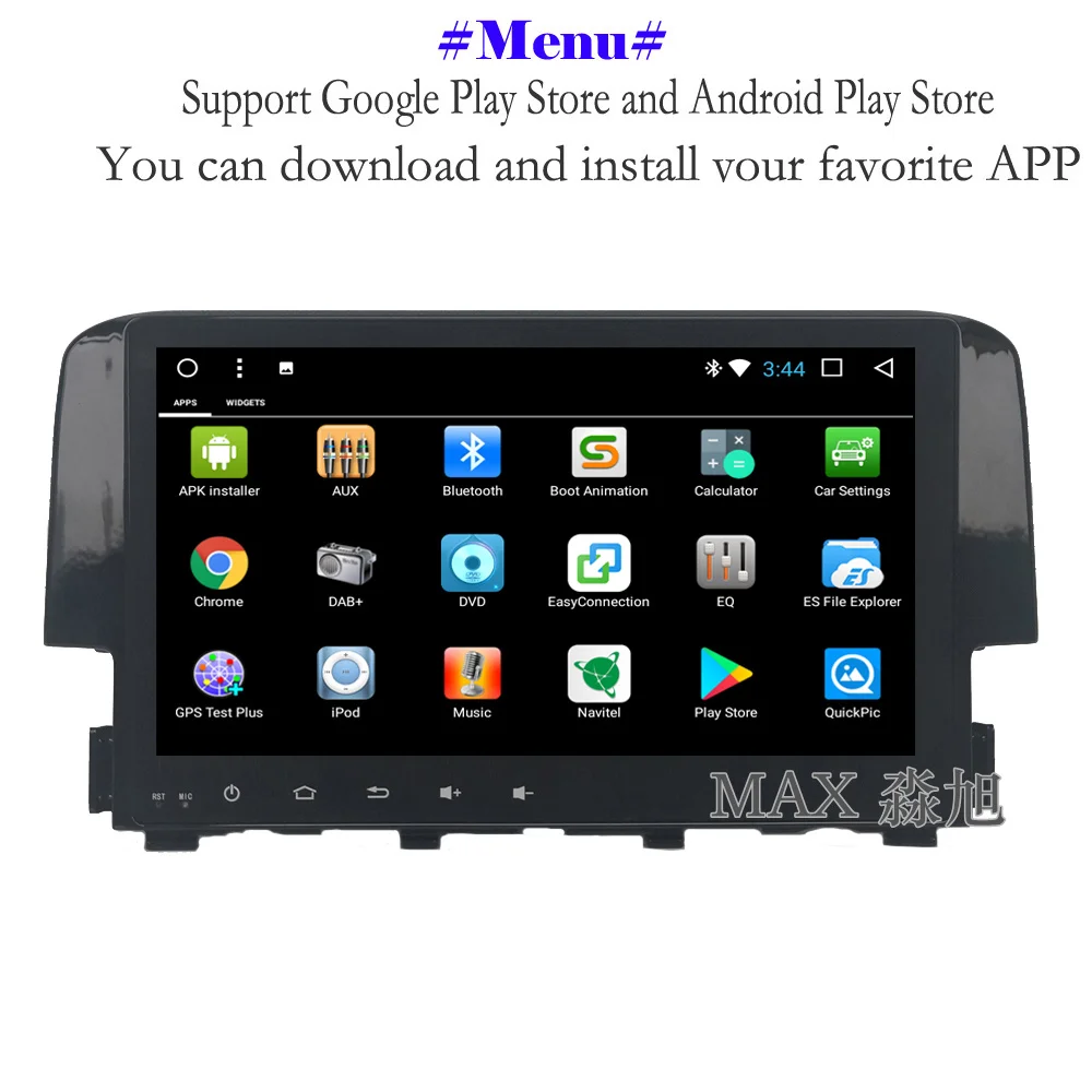 MAX 2G RAM 32G ROM Android 8.1.0 Автомобильный DVD плеер для Honda Civic 2015 2016 2017 автомобильное радио