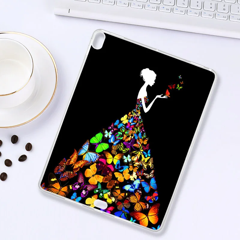 L036 Чехол для планшета с рисунком для iPad Pro 12,9 чехол 12,9 ''A1876 A003 A1895 A2014 Мягкий силиконовый чехол с мультяшными животными - Цвет: L036
