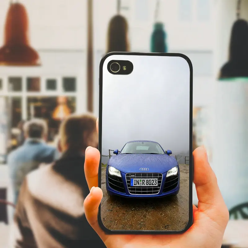 Audi R8 Прохладный держатель сотового телефона автомобиля твердый корпус для