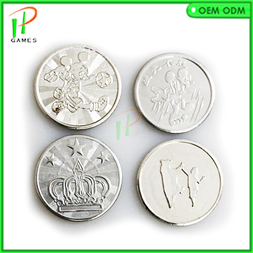 Игровой жетон 25*1 85 мм из нержавеющей стали 100 шт.|game coin|game tokensarcade tokens |