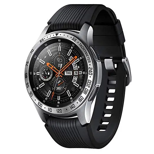 Чехол для смарт-часов Samsung Galaxy watch 46 мм 42 клейкий металлический чехол с кольцом и