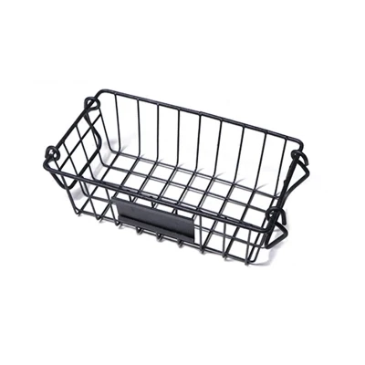 American Wrought Iron Retro Storage Basket Home Bathroom Kitchen Books Snacks Debris Fruit | Дом и сад