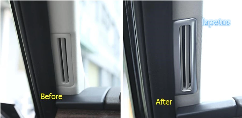 

Lapetus Pillar A Air AC Conditioning Outlet Vent Decorative Frame Cover Trim Fit For Land Rover L462 Discovery 5 2017 - 2020