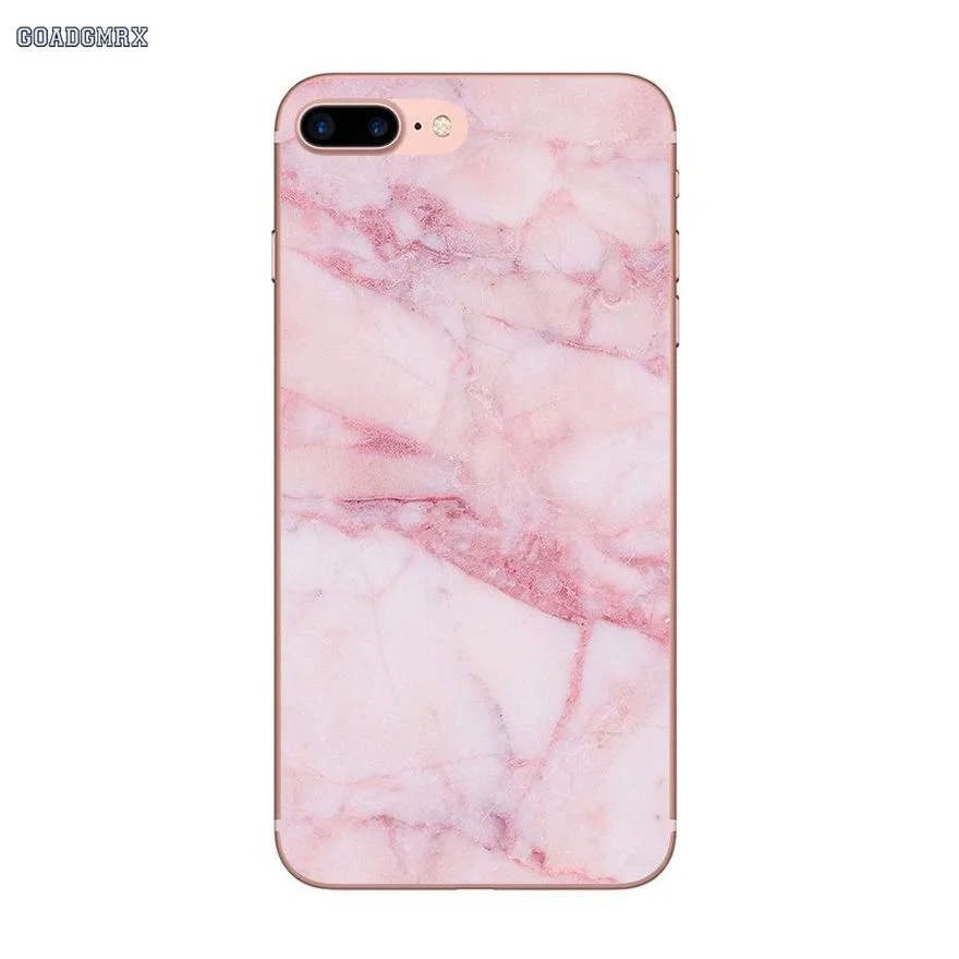 image 7 Для huawei GR3 Коврики 20 P30 Honor 7A Pro 7C 8C 7X8X9 Lite 10 Nova 2 2i 3 3i розовый гранитная текстура Мрамор силиконовый чехол - Color: image 7