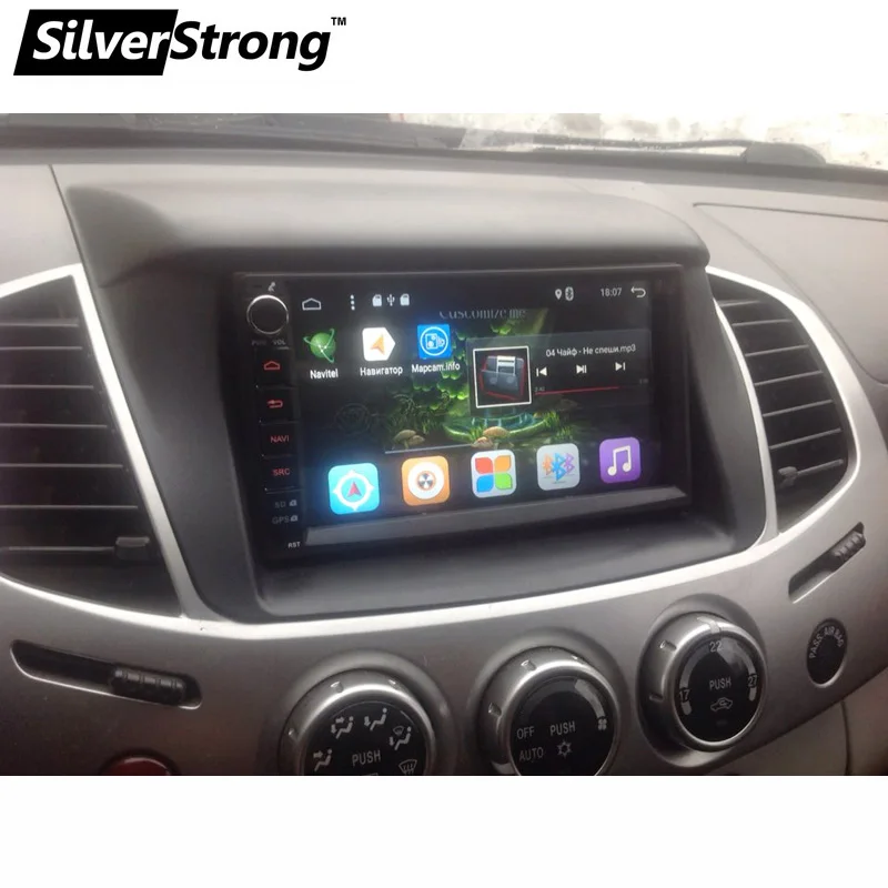 SilverStrong ips матрица 2DIN автомобильный Android8.1 gps 32 ГБ rom 2Din универсальный DVD Радио