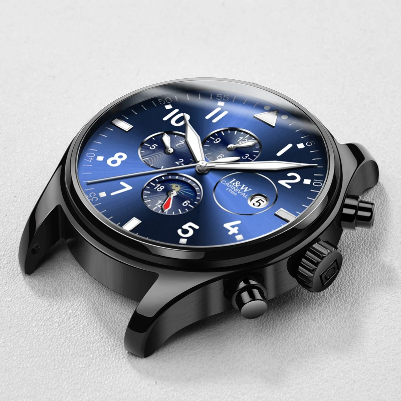 Карнавал автоматические механические часы Для мужчин Нержавеющая сталь