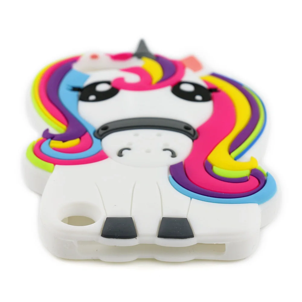 3D мультфильм чехол для Ipod Touch 6 Touch 5 6th/5th поколения Кошка Китти Единорог мило форме мягкого силикона чехол