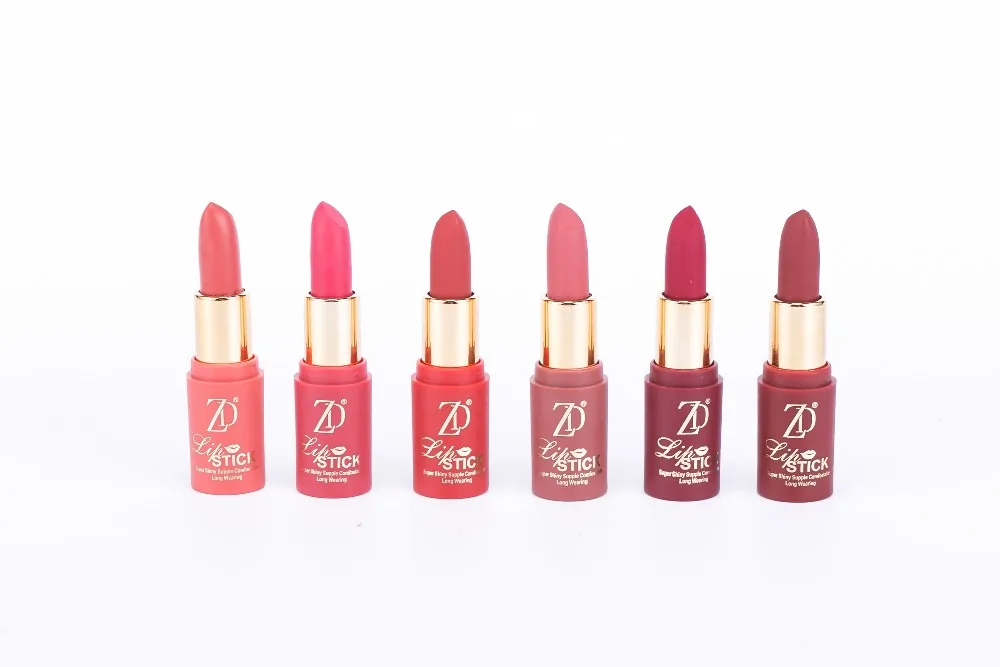 ZD Горячая сексуальная Красная губная помада для макияжа матовая бархатная